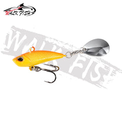Spinner VIB Fishing Lure with Rotating Tail