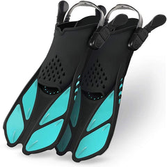 5-Piece Snorkeling Set with Mask, Snorkel & Fins