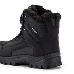 Men's Warm Winter Snow Boots – Wide Fit