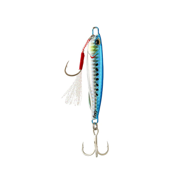 Metal Cast Jig Spoon Shore Casting Fishing Lure