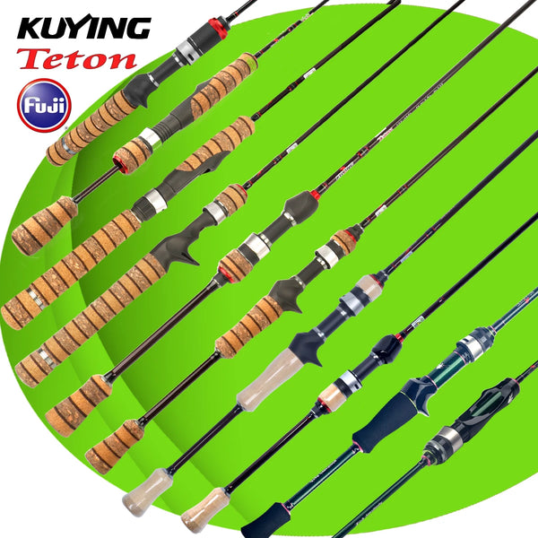 Carbon BFS Spinning Casting Fishing Rod