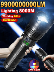 Rechargeable LED Tactical Flashlight for Camping