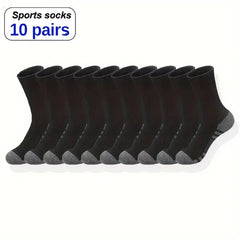 Men's Soft Breathable Sweat Wicking Running Socks