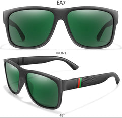 Men's Polarized Square Outdoor Sunglasses