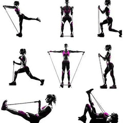 Resistance Bands with Handles for Home Gym