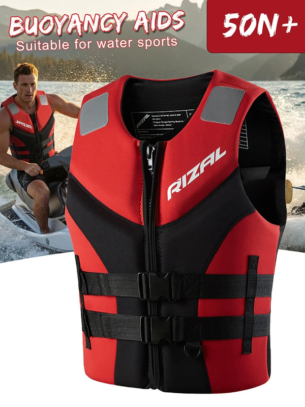 Adult Life Jacket for Water Sports & Boating