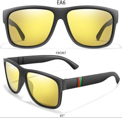 Men's Polarized Square Outdoor Sunglasses