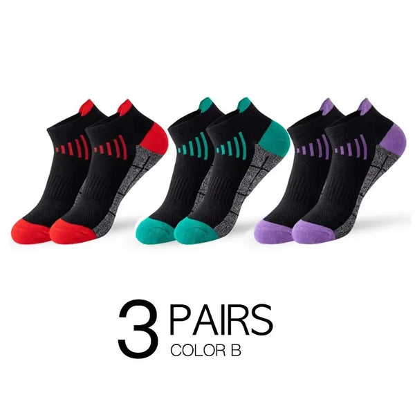 Organic Cotton Ankle Socks Breathable Sports