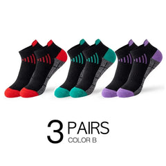 Organic Cotton Ankle Socks Breathable Sports