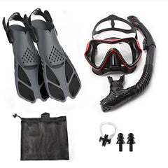 5-Piece Snorkeling Set with Mask, Snorkel & Fins