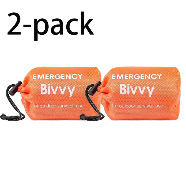 Emergency Thermal Mylar Sleeping Bag Survival Bivy