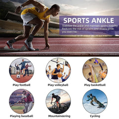 Adjustable Compression Ankle Brace Support Sleeve