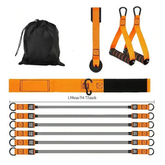 Resistance Strap With Handles For Strength Training