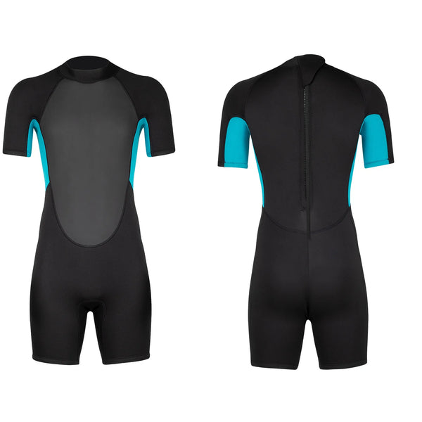 Men's 3mm Neoprene Short Sleeve Wetsuit Diving