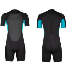 Men's 3mm Neoprene Short Sleeve Wetsuit Diving
