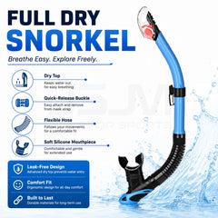 Full Dry Snorkel With Purge Valve