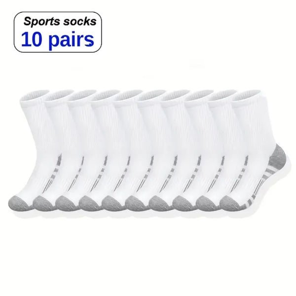 Men's Soft Breathable Sweat Wicking Running Socks