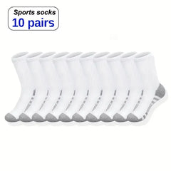 Men's Soft Breathable Sweat Wicking Running Socks