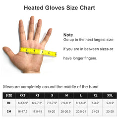 Waterproof Heated Winter Gloves for Skiing & Cycling