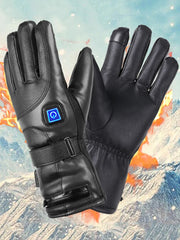 Rechargeable Heated Winter Gloves with Touchscreen