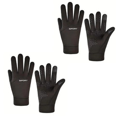 Waterproof Thermal Sports Gloves with Grip