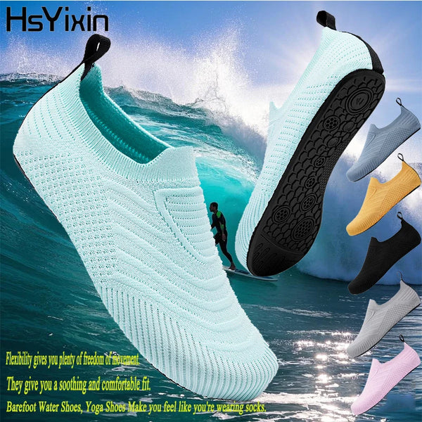 Men's Aqua Water Shoes – Barefoot Beach & Swim Socks