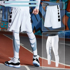 Men's Compression Running Tracksuit Fitness Sportswear Set