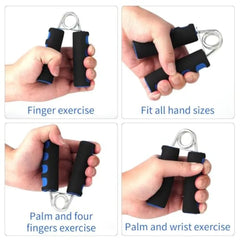 2-Pack Soft Foam Hand Grip Strength Exercisers
