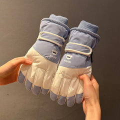 Warm Waterproof Touchscreen Ski Gloves for Men & Women