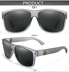 Men's Polarized Square Outdoor Sunglasses