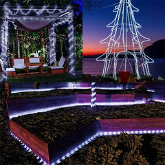 Outdoor Solar LED Rope Fairy String Lights