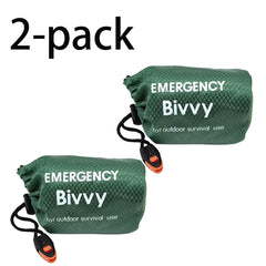 Emergency Thermal Mylar Sleeping Bag Survival Bivy