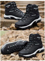 BONA New Hot Style Men Hiking Shoes Winter Outdoor Walking Jogging Shoes Mountain Sport Boots Climbing Sneakers