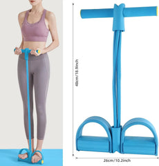 4-Level Resistance Band Tensioner with Handles