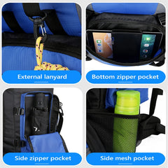 90L Waterproof Hiking Camping Backpack Large Capacity