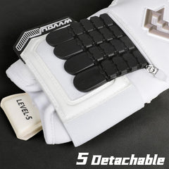 WVVOU Soccer Goalie Gloves with Finger Protection
