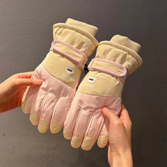 Warm Waterproof Touchscreen Ski Gloves for Men & Women
