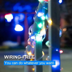 Outdoor Solar LED Rope Fairy String Lights