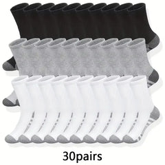 Men's Soft Breathable Sweat Wicking Running Socks
