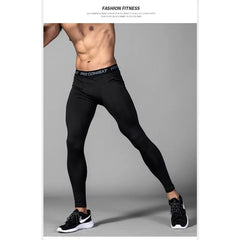 Men's Compression Running Tights Quick Dry Sports Shorts