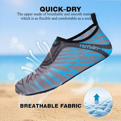 Men's Aqua Water Shoes – Barefoot Beach & Swim Socks