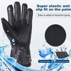 Rechargeable Heated Winter Gloves with Touchscreen