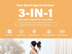 300lbs Treadmill for Home 2.5HP Treadmills Walking Pad LCD Digital Data Display 2in1 Walking Running Fitness Exercise Machine