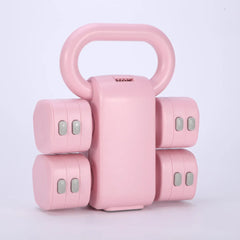 2 In 1 Adjustable Dumbbell Kettlebell Home Fitness