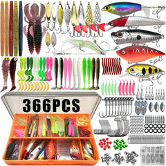 Multi Lure Fishing Kit Tackle Box Set